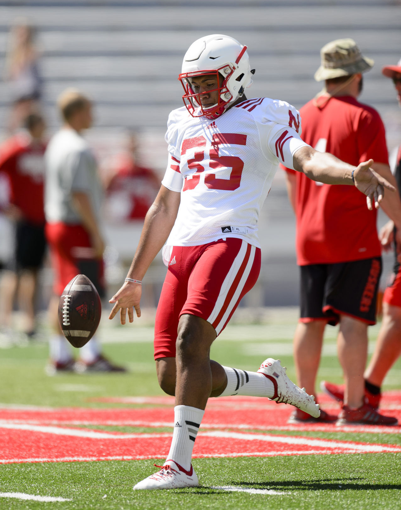 Nebraska Football Practice, 8.13.16